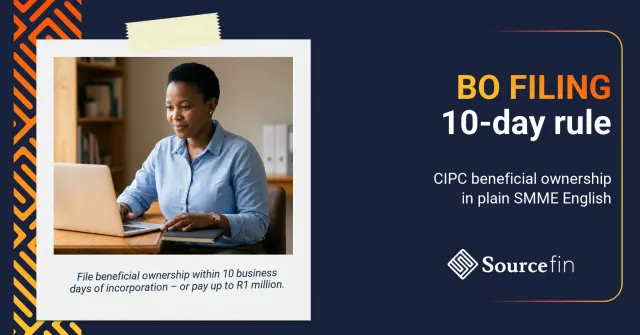 Beneficial ownership filing CIPC: South African director completing CIPC declaration online