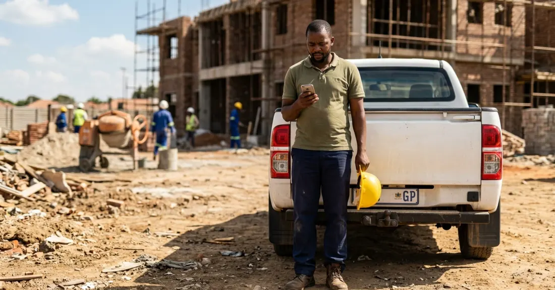 South African construction business owner waiting for government payment – cash flow solutions south africa