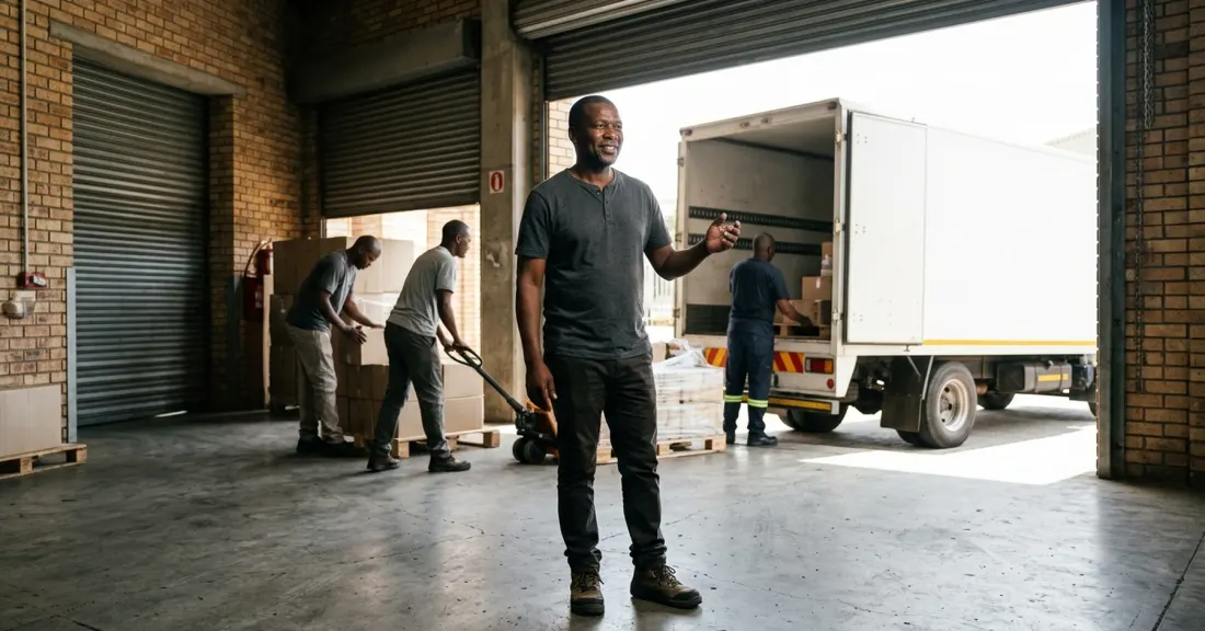 South African SMME supplier overseeing tender delivery – purchase order funding cash flow solution