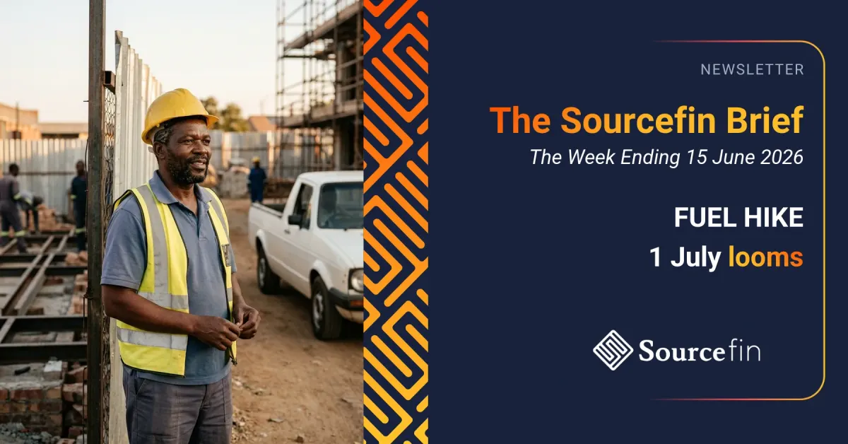 The Sourcefin Brief newsletter feature image – week ending 15 June 2026