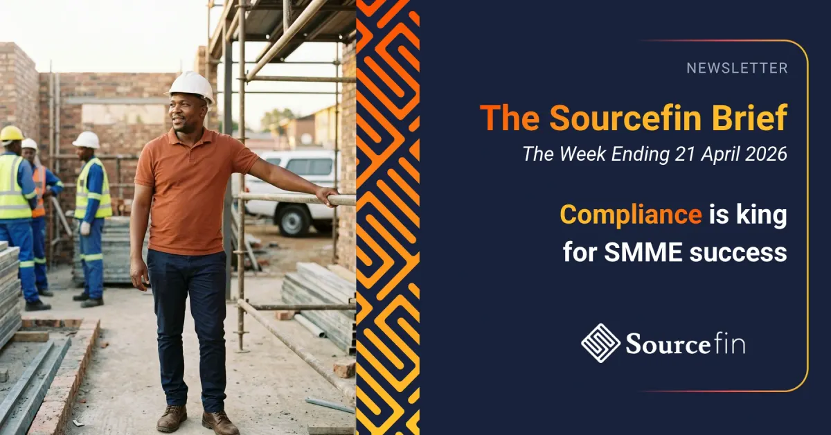 The Sourcefin Brief newsletter feature image – week ending 21 April 2026