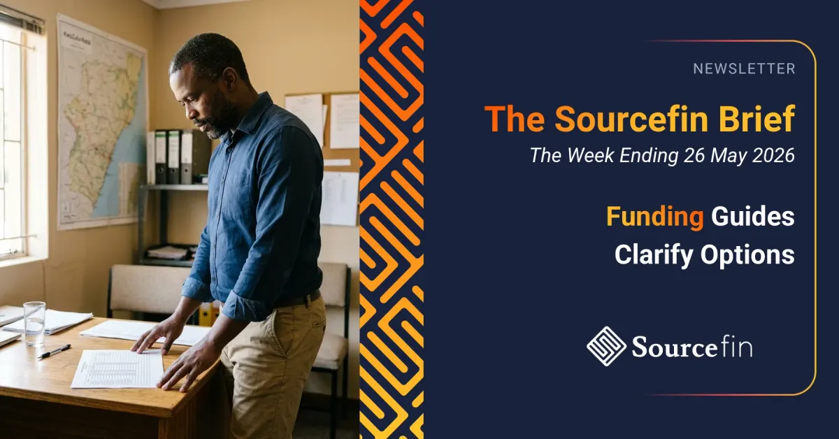 The Sourcefin Brief newsletter feature image – week ending 26 May 2026